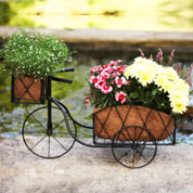 Jardinire Tricycle en Mtal